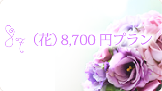 （花）8,700円プラン